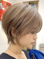 ラフ 新宿(Laff) 似合わせカット20代30代40代50代くびれショート丸みショートボブ
