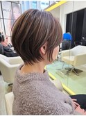 大人可愛い20代30代40代50代丸み田嶋ショート60