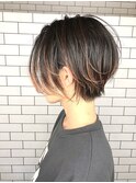 ショートカット前髪なし20代30代40代50代60代耳掛けイメチェン
