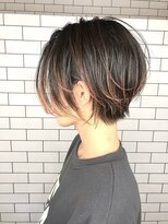 ルーナヘアー(LUNA hair)&nbsp;ショートカット前髪なし20代30代40代50代60代耳掛けイメチェン