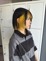 セブンルックスクレオ(7LOOKS creo)&nbsp;インナーカラーイエロー