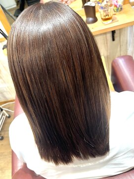 レプスヘアー 最高な髪質　髪質改善ストレート