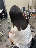 ファビ 渋谷(Fab) くびれヘア/暗めカラー/アプリコットオレンジ/縮毛矯正