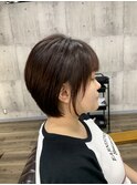 ショート/ボブ/ハイライト/ショートカット/ショートボブ/ウルフ