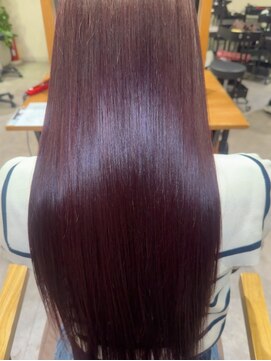 ビスポーク(BESPOKE) うる艶髪質改善カラーピンクブラウン