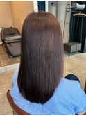 髪質改善ヘアエステストレート＋選べる髪質改善カラー