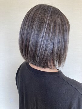 ディックス 佐倉店(dix) 大人ボブ/ハイライト/20代30代40代/