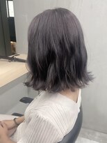 ギークス(GEEKS)&nbsp;【GEEKS渋谷】アッシュグレージュ/伸ばしかけボブ/小顔/20代30代