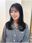 韓国顔周り/ハイレイヤーカット/ミディアムレイヤーカット北千住