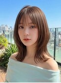 セミディ大人可愛い愛されイメチェンこなれヘア