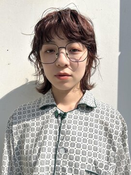 バロンフェム(baLon.fem) 【stylistさわだ】ボブ×ピンクブラウン