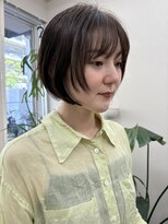 ハレル(Hareru) 顔まわりレイヤーショートボブ