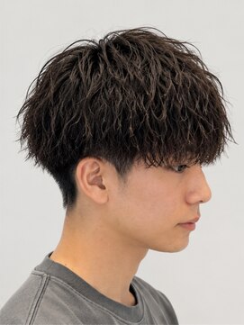 オーシャントーキョー 仙台(OCEAN TOKYO) ツイスパショートマッシュメンズパーマ