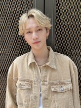 メンズサロン サンド 横浜(Men's salon sand)&nbsp;メンズカット/ルースウェーブセンターパート/ビジネスショート