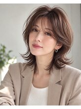 カイル (KAIL)&nbsp;30代40代50代に人気！髪質改善で作る「大人の上品くびれセミディ