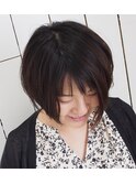 後ろからと前からの印象が違うカメレオンショートカット☆