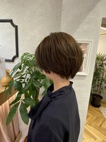 ロンドプランタン 恵比寿(Lond Printemps)&nbsp;【Lond佐野】簡単スタイリング小顔アッシュブラウンボブ