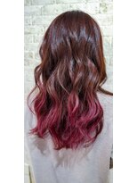 ファセット ヘアー(FACET HAIR) ピンクグラデーション