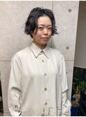 ボブ×リアルパーマスタイル