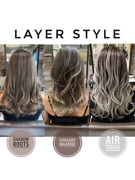 トルネード(TORNADO) ハイライトバレイヤージュエアータッチシャドールーツ　N２１４