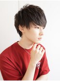 束感マッシュ×ツーブロックショート×プラチナアッシュ