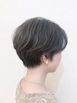 リッカ(RICCA)&nbsp;【恵比寿美容室】オリーブグレージュ×ハンサムショート☆