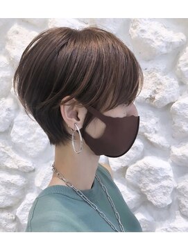 モアナ バイ ヘッドライト 沖縄東崎店(Moana by HEADLIGHT) Moana【東崎】#マニッシュショート#ショートヘア#ベージュ