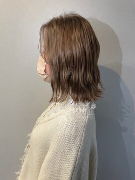 ヘアサロン フラット(Hair salon flat) ハイトーンベージュ♪