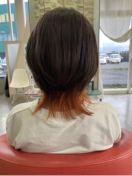 ヘア スパ リゾート リアン(hair spa resort Lien) インナーカラーウルフ