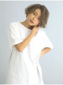 透明感ショートボブ/外ハネボブ[本厚木/本厚木駅]