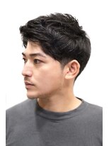 ヨシザワインク ハコザキ 水天宮前 日本橋人形町(YOSHIZAWA Inc.HAKOZAKI)&nbsp;20代におすすめ爽やかツーブロックアップバングスタイル