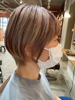 ソーイ ヘアアンドライフスタイル ショップ(SO-E HAIR&LIFESTYLE SHOP)&nbsp;ハイトーンショート☆KINA