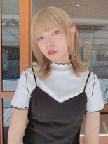 ルービック 和歌山(Rubik's)&nbsp;ハイトーン/ウルフヘア/透明感ヘーゼルベージュ