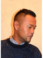 アクアマリン8810 ハチハチイチゼロ(AQUA MARINE 8810)&nbsp;ツーブロックマッシュアップバングコンマヘアスキンフェード