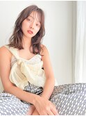 ACE 横浜 イルミナ暗髪カラー×ふんわりミディアム