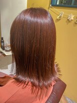 ムーン(moon) #ロングヘア #グレージュカラー #ボブウルフ#ココアベージュ