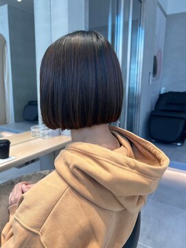 ガリカ 横浜(Gallica) 【後藤嵩広】大人かわいいショートボブ/切りっぱなしボブ<横浜>