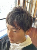 クセ毛風パーマ