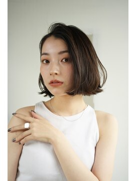 エインアンリー 明治神宮前(AIN.ANLY.) ◯アンニュイボブパーマ波ウェーブパーマこなれミディアムパーマ