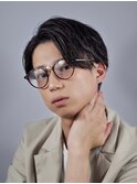 爽やかツーブロックスタイル