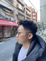 ザバーバー 渋谷(THE BARBER) フェザーショートスタイル