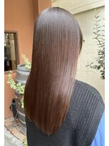 ココカラヘアー ニコ(cococara hair nico)&nbsp;髪質改善ストレート/艶髪/暗髪/前髪なし//