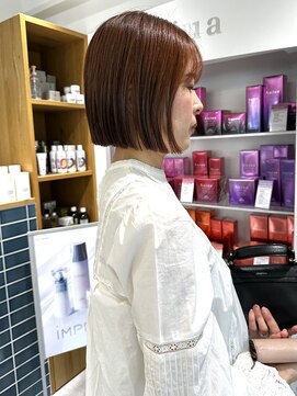 オーシャン(Ocean) ［Ocean Hair&Life 水田］夏色☆ニュアンスカラーオレンジ◎