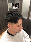 地毛風アイロンパーマ