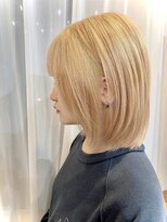 ニジヘアー(Nizi hair)&nbsp;抜きっぱなしブロンド〇デザインカラー
