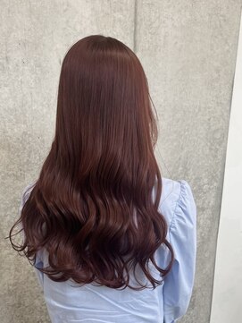 エヌアイ オモテサンドウ(ni omotesando) ブリーチなしで叶うピンクカラー