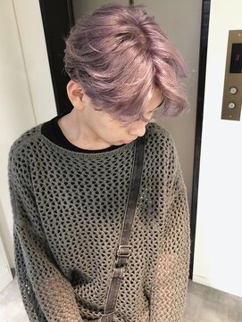 ペレ 梅田(PELE) ニュアンスパーマ/韓国マッシュ/スパイキーショート/梅田