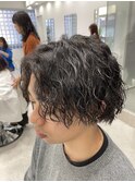メンズツイストスパイラルパーマ