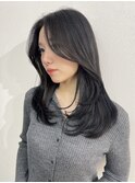 《小顔効果&抜け感◎》韓国風の顔周りレイヤーで叶う＊[四日市]