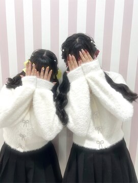 ゴート アミティ(G.O.A.T AMITY) ガーリースタイル/心斎橋/ヘアメ/セットサロン